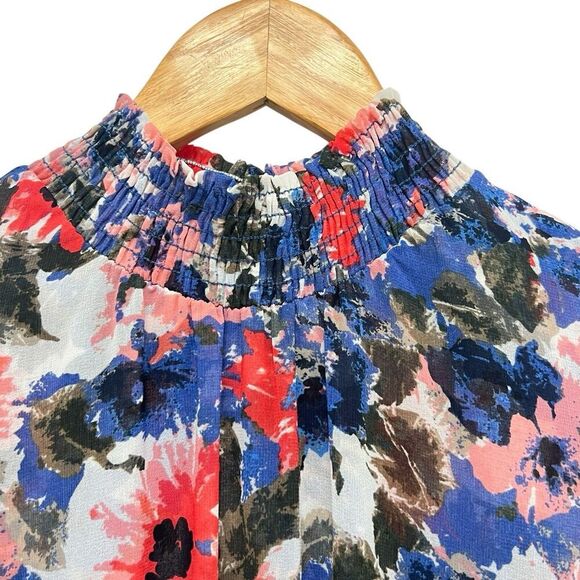 MISA X REVOLVE Los Angeles Savanna Dress in Tie Dye Floral asymmetrical Size S - Picture 6 of 14